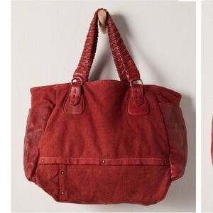 Free People! Waverly Tote in Salsa NWT!